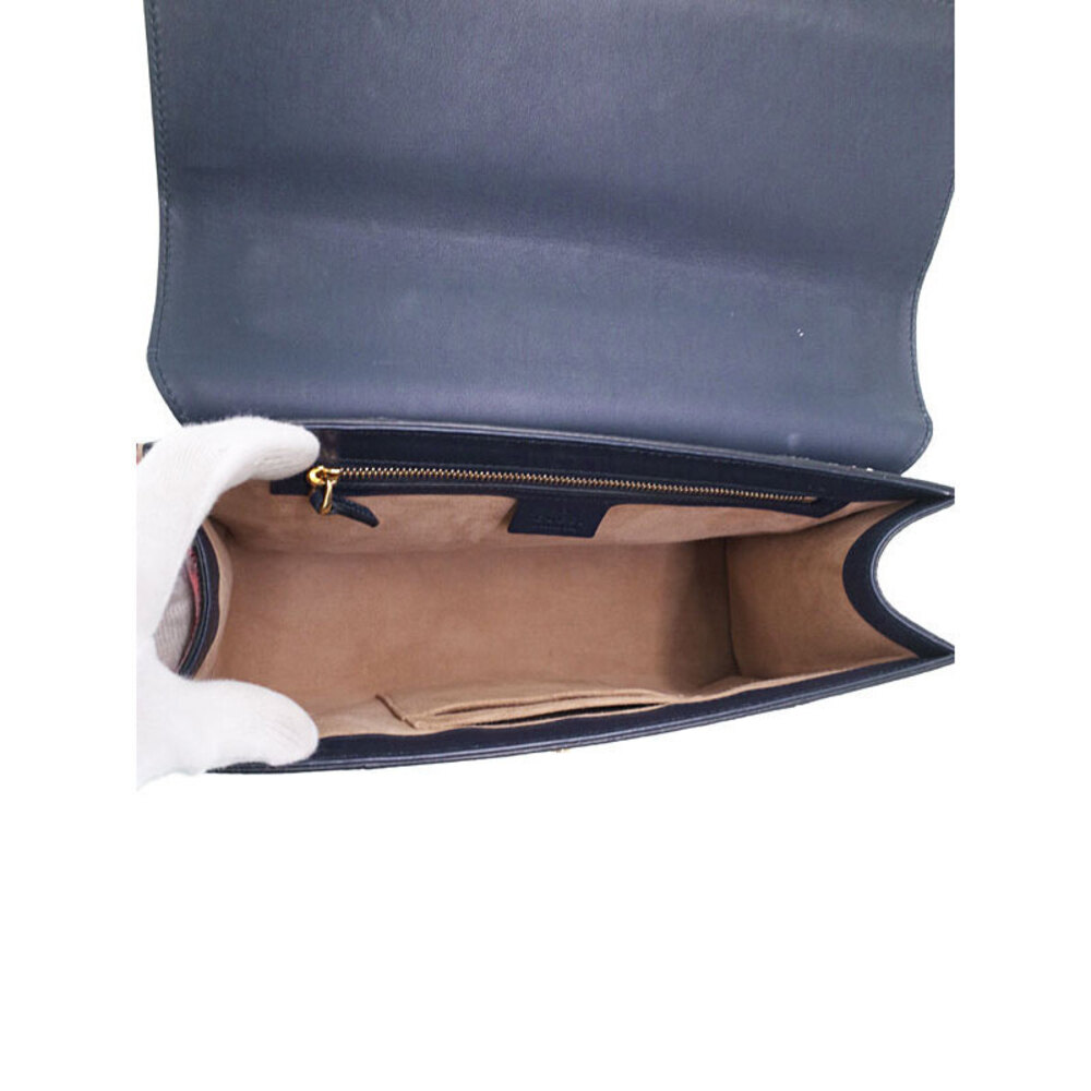 Gucci Padlock Python Chain Shoulder Bag - image 3